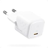 VOLTME USB C Ladegerät 20W Schnellladung Weiß mit GaN III Technologie, Netzadapter Netzteil Typ-C PD 3.0 & PPS Sicherer USB-C Stecker Ideal