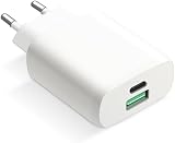 envircell USB C Ladegerät, 30W 2 Ports GaN Schnellladegerät