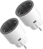 SONOFF S60ZBTPF Zigbee Smart Plug (Erfordert Zigbee-Gateway) – Fernsteuerung, Energiemessung, Zeitpläne, Überlastschutz, Zigbee-Repeater, kompatibel mit der eWeLink-App-2 Pack