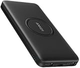 Anker PowerCore 10000mAh Wireless Powerbank mit USB-C Eingang, externer Akku, hohe Kapazität, kompatibel mit iPhone 11, Samsung Galaxy, iPad 2020 Pro, AirPods, und mehr.