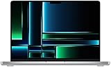 Apple 2023 MacBook Pro Laptop mit M2 Max Chip: 14,2" Liquid Retina Display, 32 GB RAM, 1 TB SSD Speicher, beleuchtete Tastatur, 1080p FaceTime HD Kamera. Funktioniert mit iPhone/iPad, Silber