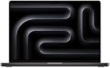 Apple 2024 MacBook Pro Laptop mit M4 Max Chip mit 16-Core CPU und 40-Core GPU: 16,2" Liquid Retina XDR Display, 48 GB gemeinsamer Arbeitsspeicher, 1 TB SSD Speicher; Space Schwarz