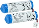 vhbw 2X Akku kompatibel mit Carrera 370600059 Racing Car (700mAh, 3,2V, LiFePO4, 50 x 16 x 14 mm, JST ZH)