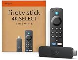 Amazon Fire TV Stick 4K Select (neueste Generation), beginne mit dem Streamen in 4K, Hunderttausenden von Filmen und Serienfolgen sowie kostenlosem Live-TV, finde Serien schneller mit Alexa+