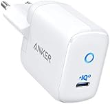 Anker USB C Ladegerät PowerPort III Mini 30W Power IQ 3.0 kompaktes Power Delivery Typ-C Ladegerät für iphone 11/11 Pro/11 Pro max/XR/XS/X/8, iPad Pro, MacBook, Galaxy S10/9,Pixel,Mate 20 Pro usw