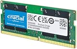 Crucial DDR4 RAM 32GB 3200MHz SODIMM CL22, Arbeitsspeicher für Laptop/Notebook, Mini PC (auch 2933MHz / 2666MHz) - CT32G4SFD832A