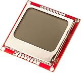 AZDelivery 84x48 Pixel LCD Display mit Weißer Hintergrundbeleuchtung und Schwarzen Zeichen kompatibel mit Arduino und Joystick PS2 Gamepad inklusive E-Book!