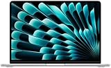 Apple 13" MacBook Air Laptop, M5 Chip mit 10‑Core CPU und 10‑Core GPU: Entwickelt für KI, 13,6" Liquid Retina Display, 24 GB gemeinsamer Arbeitsspeicher, 1 TB SSD, 12MP Center Stage Kamera; Silber