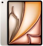 Apple 13" iPad Air (M4): Liquid Retina Display, 512 GB, 12 MP Front‑/Rückkamera, WLAN 7 mit Apple N1 + 5G Mobilfunk, Touch ID, Batterie für den ganzen Tag – Polarstern
