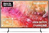 Samsung Crystal UHD DU7179 55 Zoll (138 cm), PurColor, Upscaling, Gaming Hub, Tizen OS, Smart TV, Alexa, 3D Surround Sound & Q-Symphony, 2024