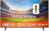 Hisense 43E6NT 108cm (43 Zoll) Fernseher, 4K UHD Smart TV, Precision Colour, HDR, Dolby Vision, 60Hz, Triple Tuner DVB-C/S/S2/T/T2, WiFi, HDMI 2.1, Bluetooth, Alexa Built-in, Schwarz, [2024]