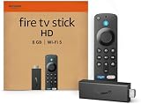 Amazon Fire TV Stick HD, Free- und Live-TV, Alexa-Sprachfernbedienung, Smart-Home-Steuerung, HD-Streaming