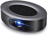 Anker Nebula Cosmos 1080p Beamer, Home Entertainment Projektor mit 1080p, 900 ANSI Lumen, Android TV 9.0, Digital Zoom, HLG, HDR10, D2140311, schwarz