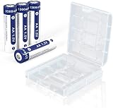 XTAR 1,5 V AA-Lithium-Akku, wiederaufladbar, 3300 mWh, hohe Leistung, konstante Volt, AA-Batterien, 4 Stück (AA x 4 Stück)