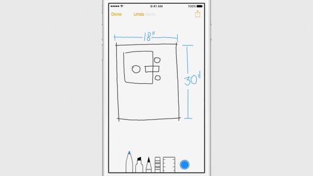 Notes iOS9