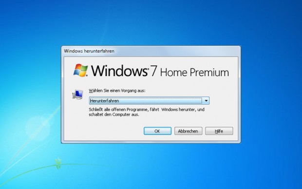 Windows beenden ohne Updates