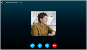 Skype Anruf