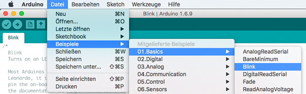 Arduino Blink