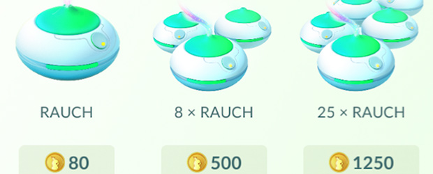 Rauch - Pokemon Go