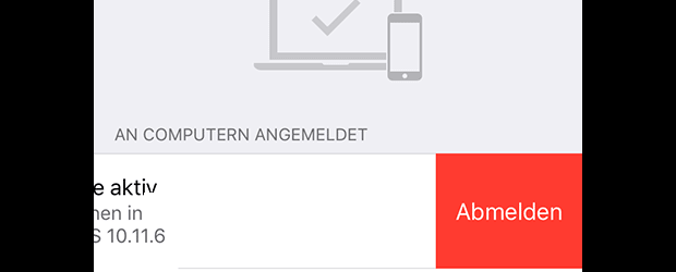 WhatsApp Web - Abmelden