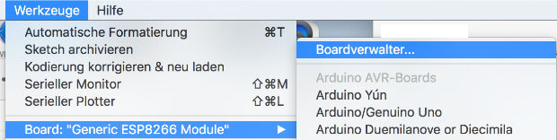 Arduino Werkzeuge