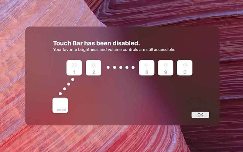 Touch Bar abschalten mit TouchBarDisabler » Xgadget.de