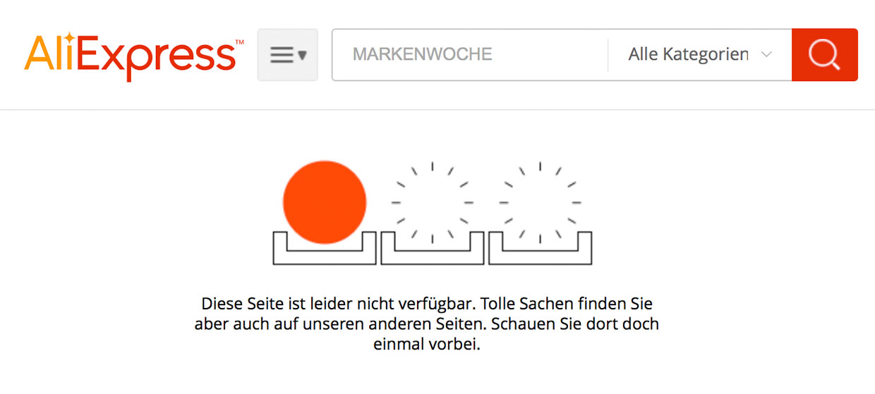 AliExpress mit Versandeinschränkungen nach Deutschland » 