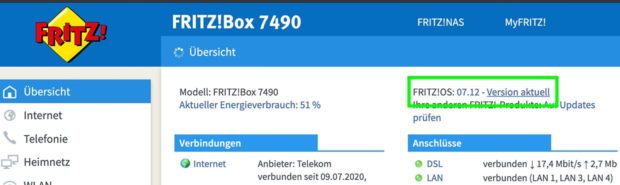 Fritz Box Fon Wlan 7270 Firmware Update Fritz!Fon Software-Update einspielen & durchführen » Xgadget.de