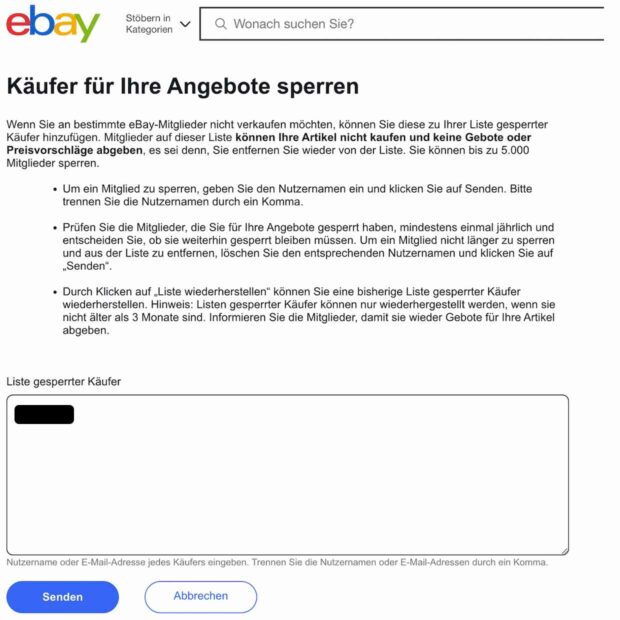 eBay Käufer blockieren und sperren so geht's » Xgadget.de
